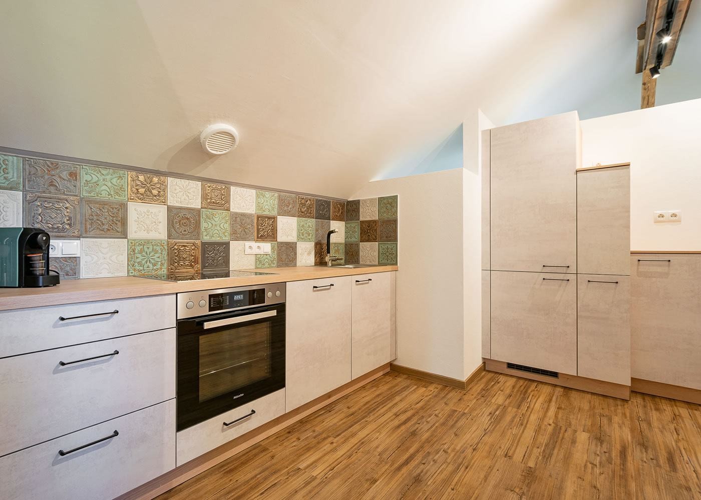 Küche in der Ferienwohnung