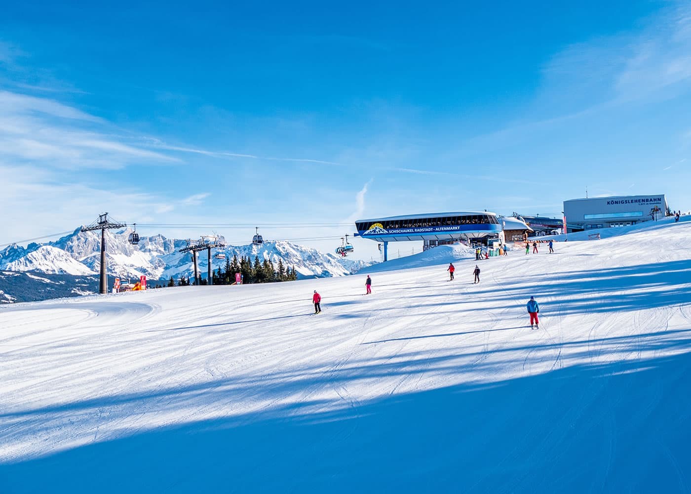 Pefekte Pisten in der Skischaukel Radstadt-Altenmarkt in Ski amadé © TVB Radstadt, Christian Hochwimmer