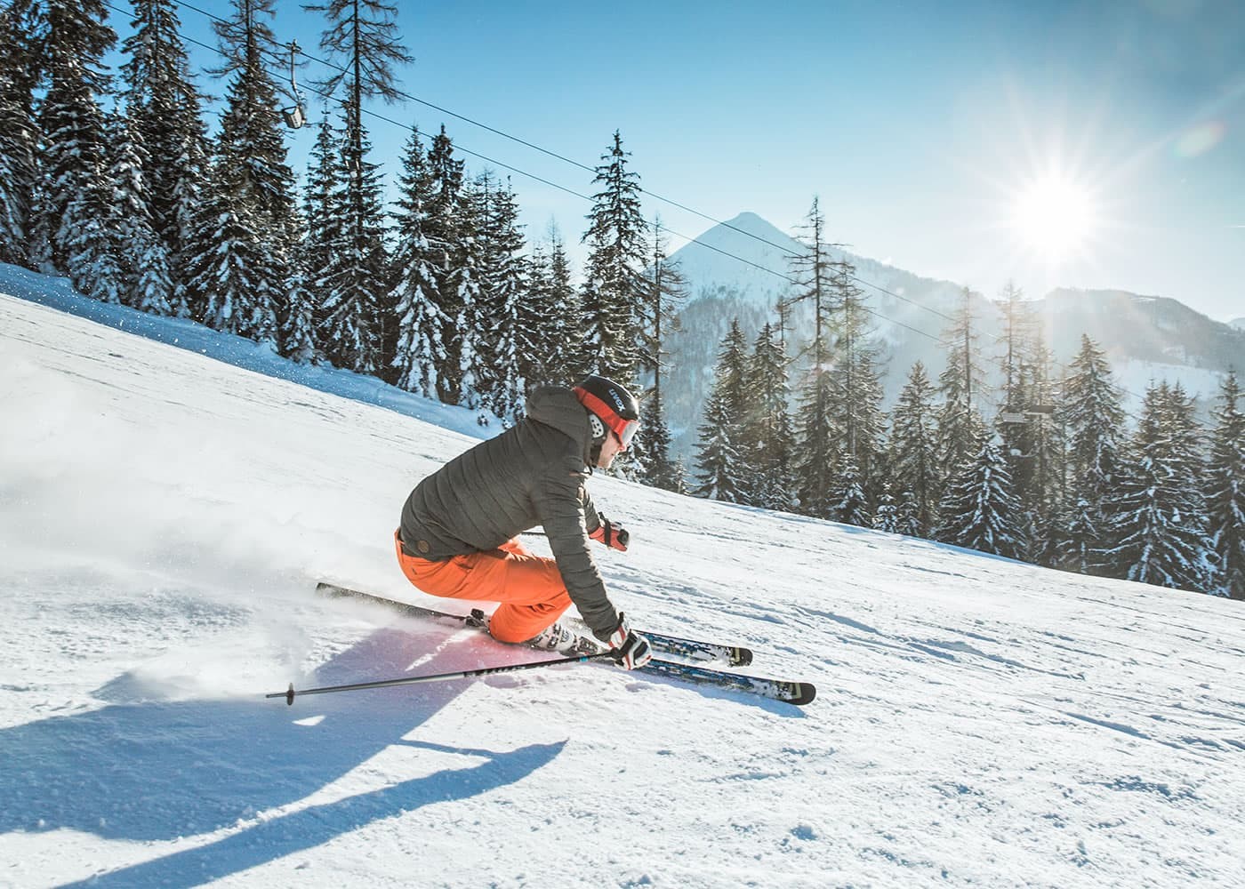 Carver in der  Skischaukel Radstadt-Altenmarkt in Ski amadé © TVB Radstadt, Markus Rohrbacher