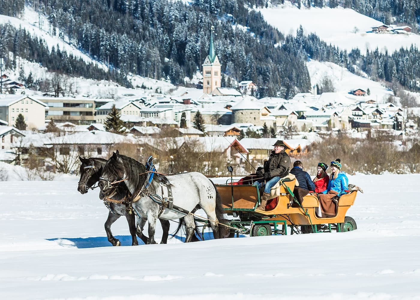 Horse sleigh ride © TVB Radstadt, Markus Rohrbacher