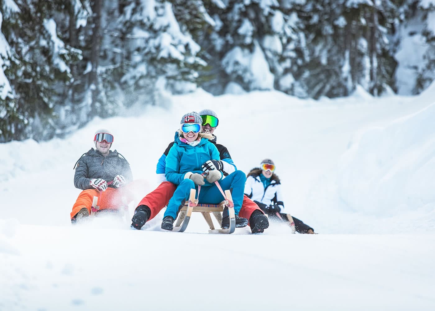Lustige Rodelpartie © TVB Radstadt, Markus Rohrbacher