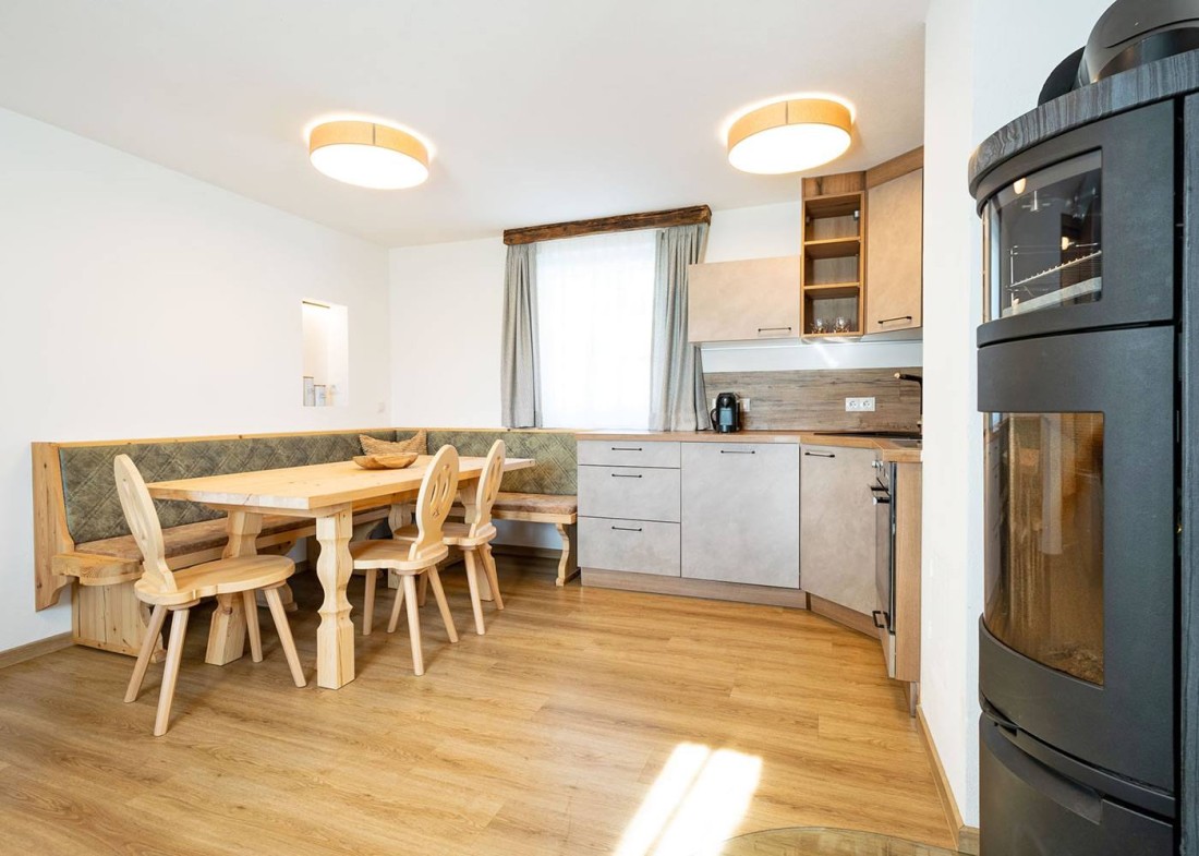 Living area in the apartment in the vacation home Doppelherz in Radstadt