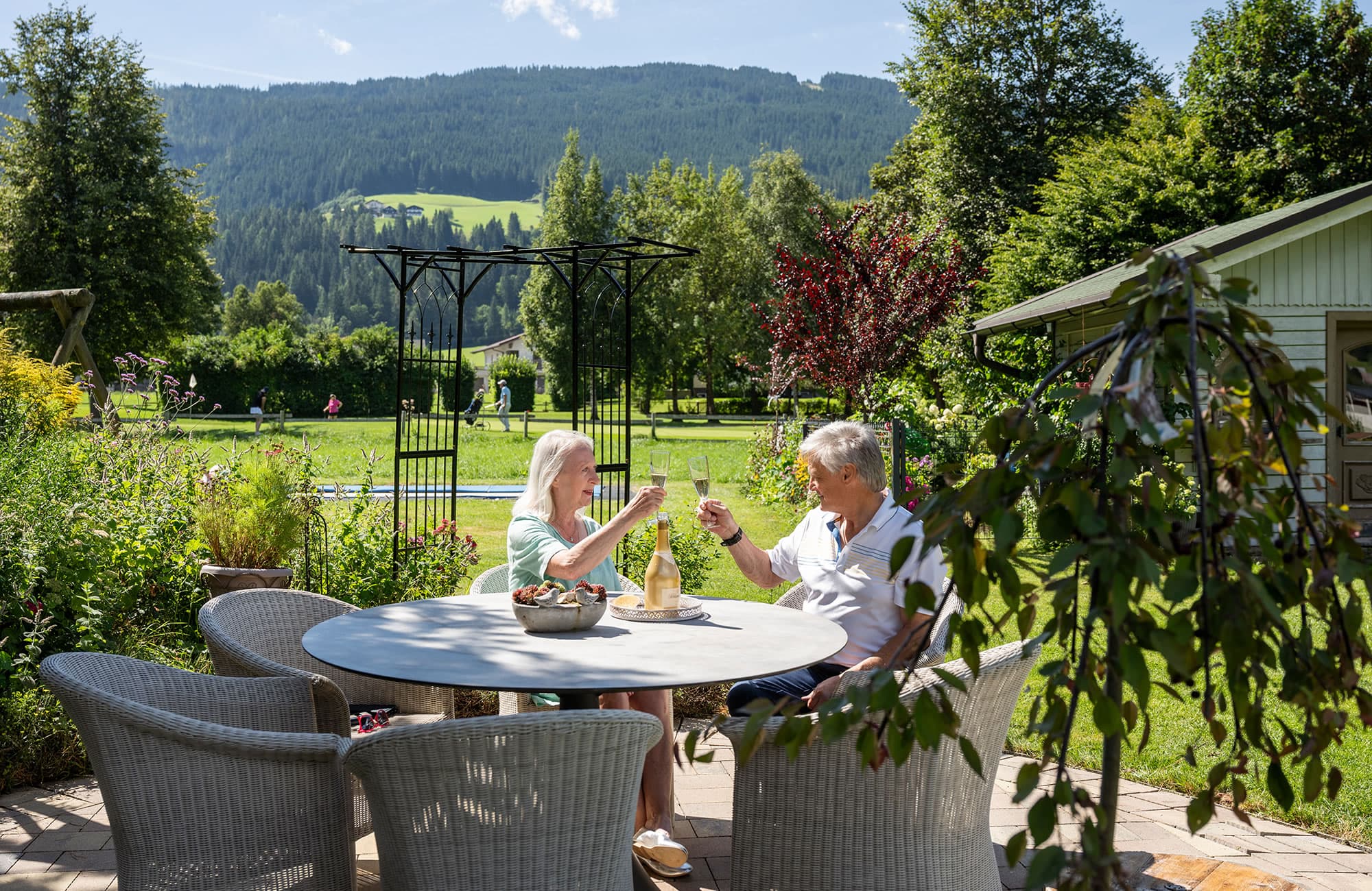 Golfclub Radstadt direkt neben dem Bed & Breakfast Hubengut