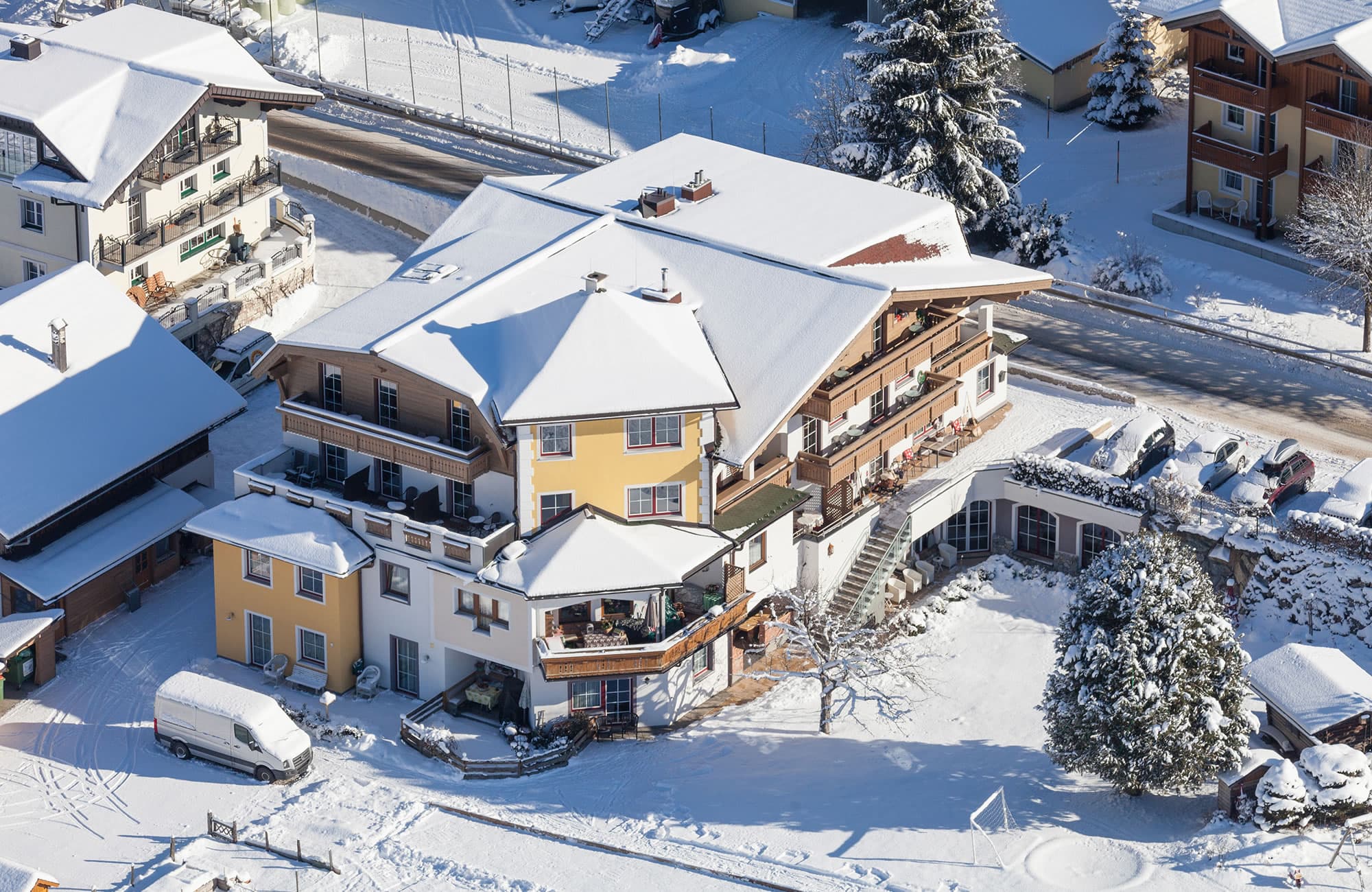 Bed & Breakfast Hubengut neben der Tauernloipe und nahe dem Skigebiet Radstadt-Altenmarkt
