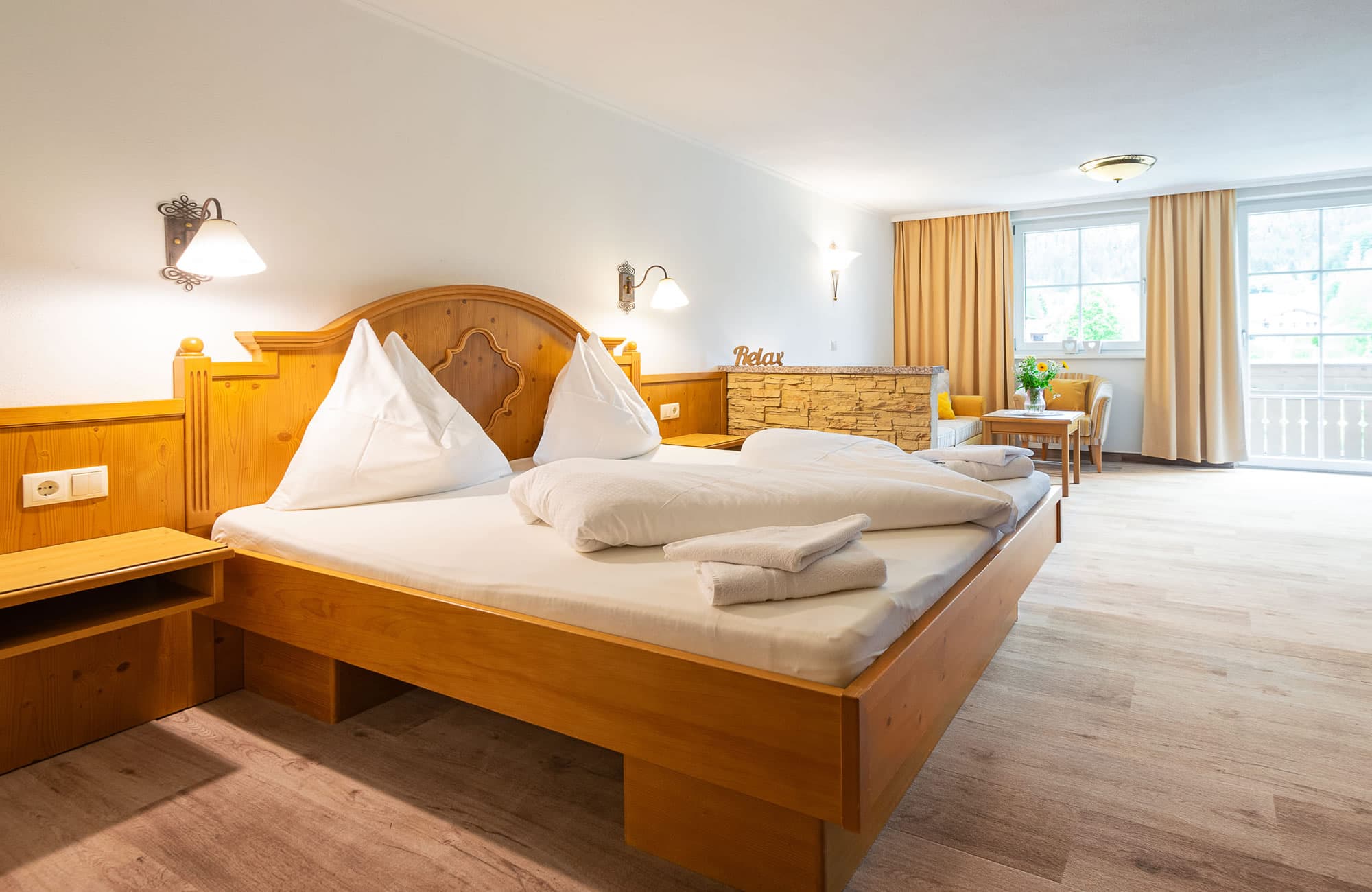 Schlafzimmer im Wohnstudio