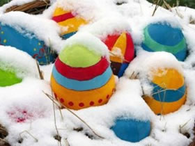 Osterferien im Schnee